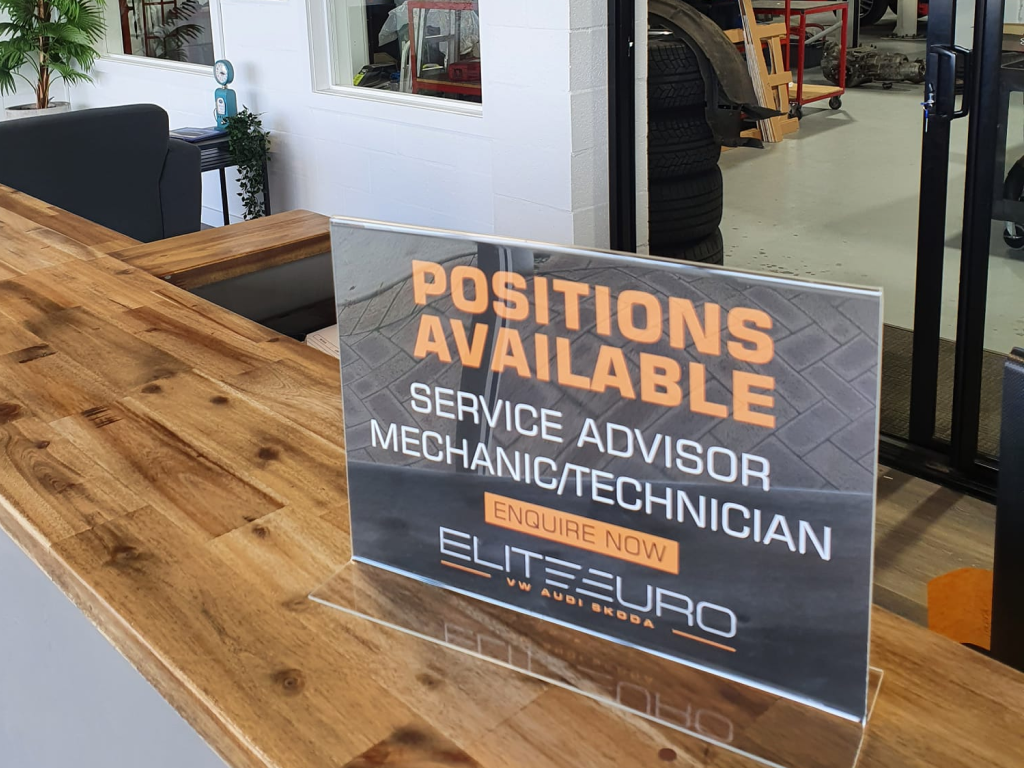 Positions Available